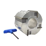 Snijkoppen met rechte boring